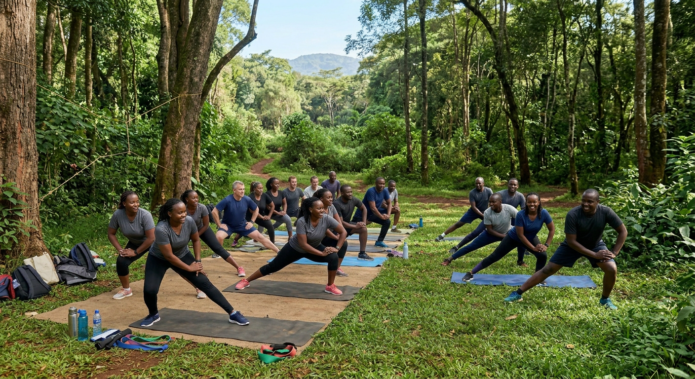 Corporate fitness events and employee wellness programmes in Nairobi