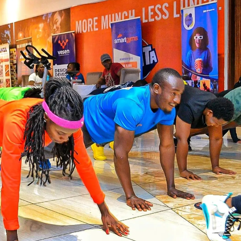 Elvis Barang'a Mung'asia – certified personal trainer at Elite Flex, Parklands Nairobi